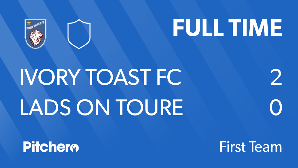 IvoryTFC2014's tweet photo. FULL TIME: Ivory Toast FC 2 - 0 Lads On Toure It’s yet another #DerbyDay win as George Yeoell’s double means Toast finish before Lockdown with a big win!
#IVOLAD #Pitchero
https://t.co/HP8F7fgwWD https://t.co/ceeHE8fI6h