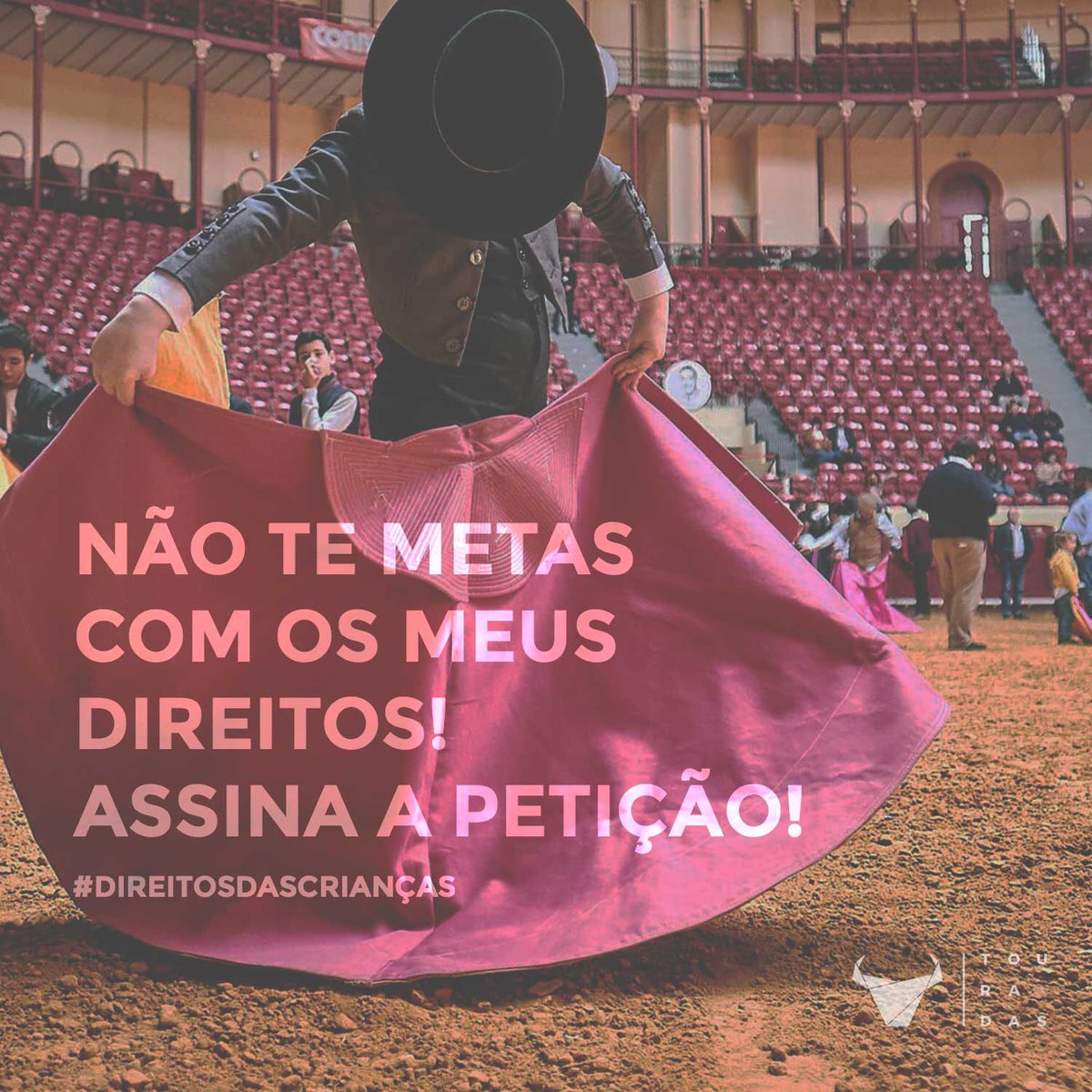 ProToiro's tweet photo. Assine e partilhe! #direitosdascriancas #touradas 

https://t.co/kye9shJOwJ https://t.co/KSROnmTzSo