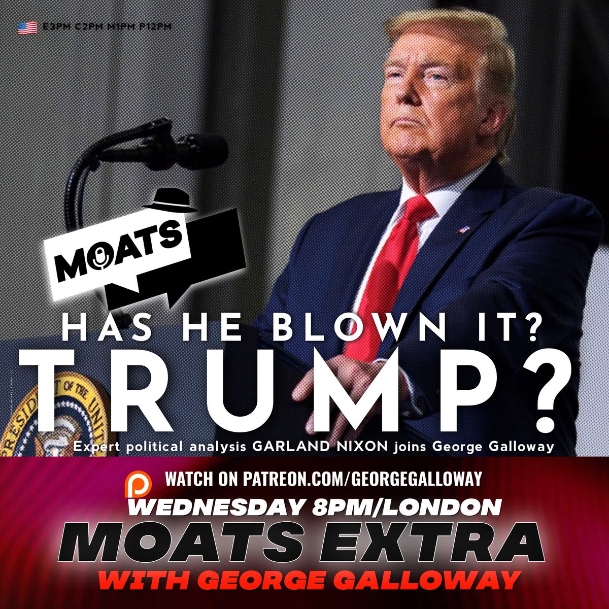 georgegalloway's tweet photo. Coming up after the break… America’s leading political commentator @GarlandNixon will join me on #moatsEXTRA
WATCH @Moatstv now! https://t.co/l8VCf1HZWn https://t.co/TndJAcCPtG