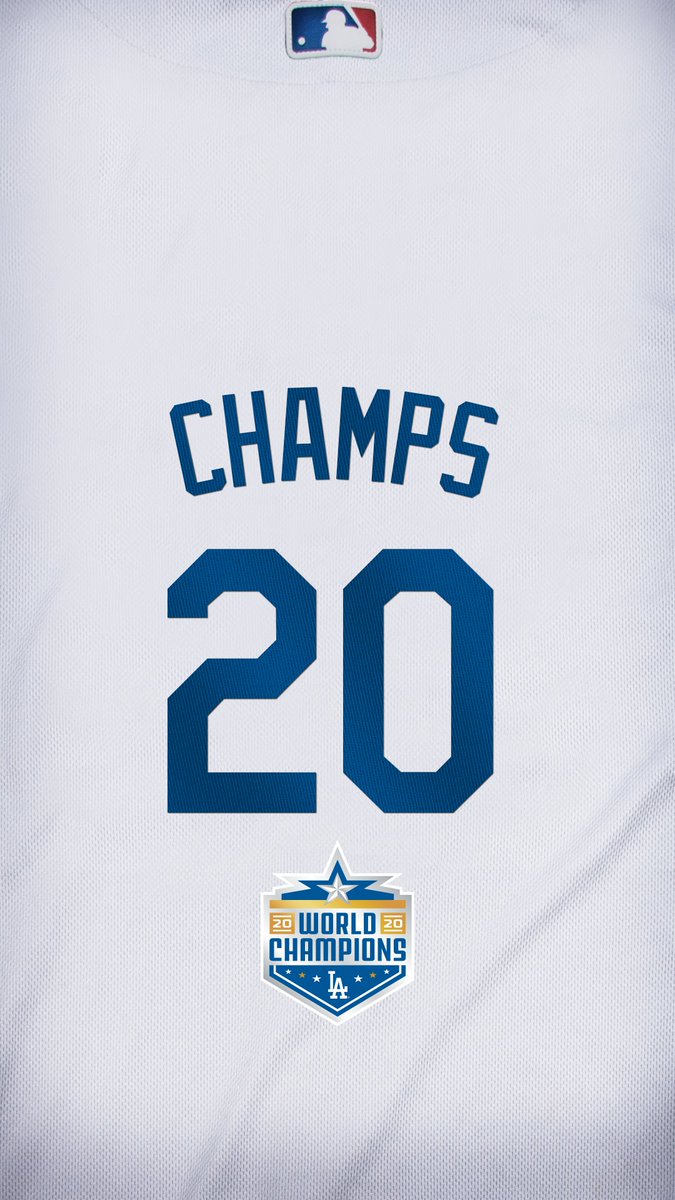 Los Angeles Dodgers on X: A wallpaper fit for champs. Send us the