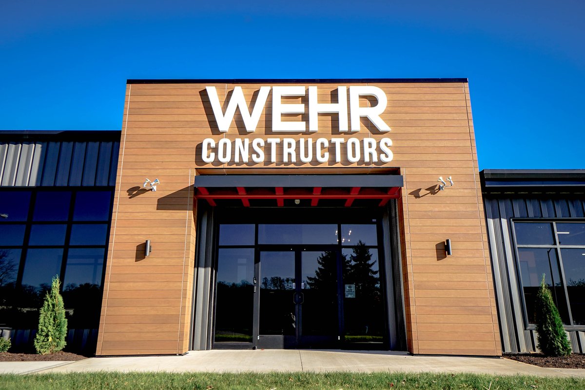 WehrConstructor's tweet photo. 📍Check out the brand-new signage for the Wehr Constructors, Inc. Central Kentucky Division Office❗

👀  Stay tuned for more updates on the Wehr CKY office renovation... #WEHRbuilds #officerenovation #signage #wehrconstructors #lexington #kentucky #construction https://t.co/xNmi0mDful