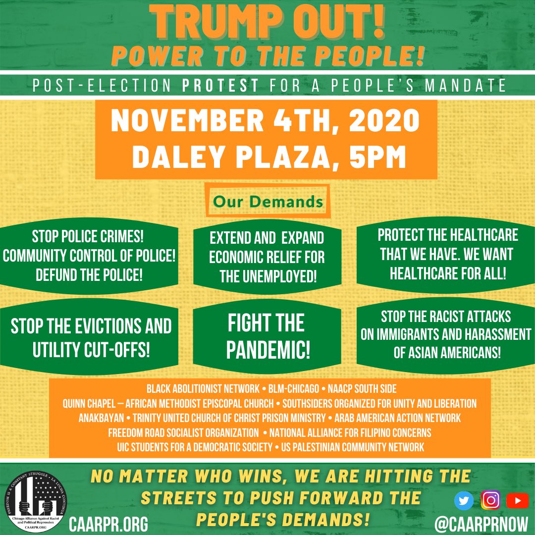 CAARPRNow's tweet photo. We will be live streaming and live tweeting tonight. 

Tune into our Twitter tonight at 5 to be connected to the live stream. 

We gonna be loud in the streets and on social media!  

#DefundThePolice #CPACNow #StopEvictions #HousingForAll #HealthcareForAll #IncomeForAll https://t.co/mUFnBW4759