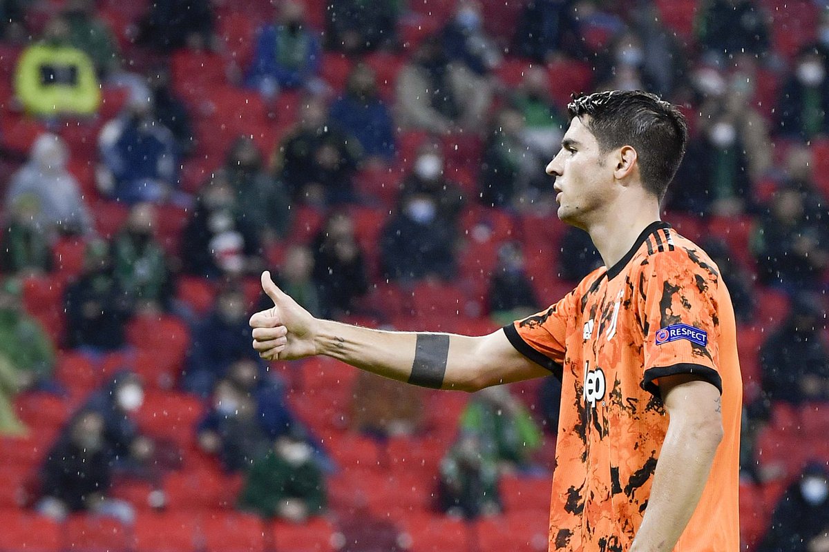 JuveSolotigo's tweet photo. Alvaro Morata telah mencetak 5 goal di 6 pertandingan terakhir Juventus 

#UCL
#FerencvarosJuve https://t.co/hwT2Iax5py