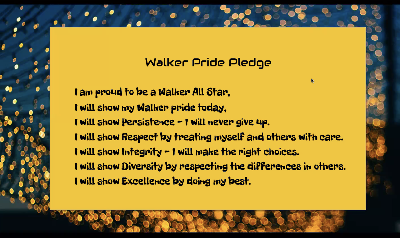 WalkerNxGL's tweet photo. It was so great to see all of our students and staff during our Walker All School Assembly today! #amazingassembly #wawmproud https://t.co/1YDbzRg8Fd