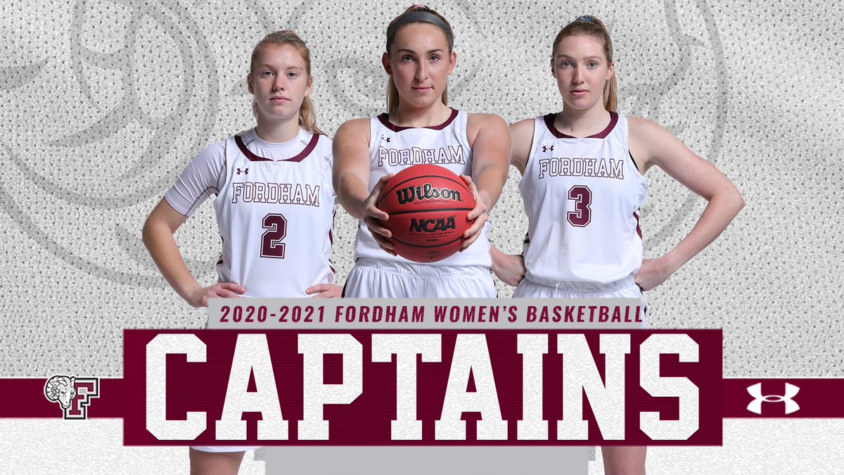 🥁🥁🥁
            🗣 announcing our
            2020-21 CAPTAINS!
         Anna, Kaitlyn, and Katie 👏🏽 #PoundTheRock #TheFordhamWay