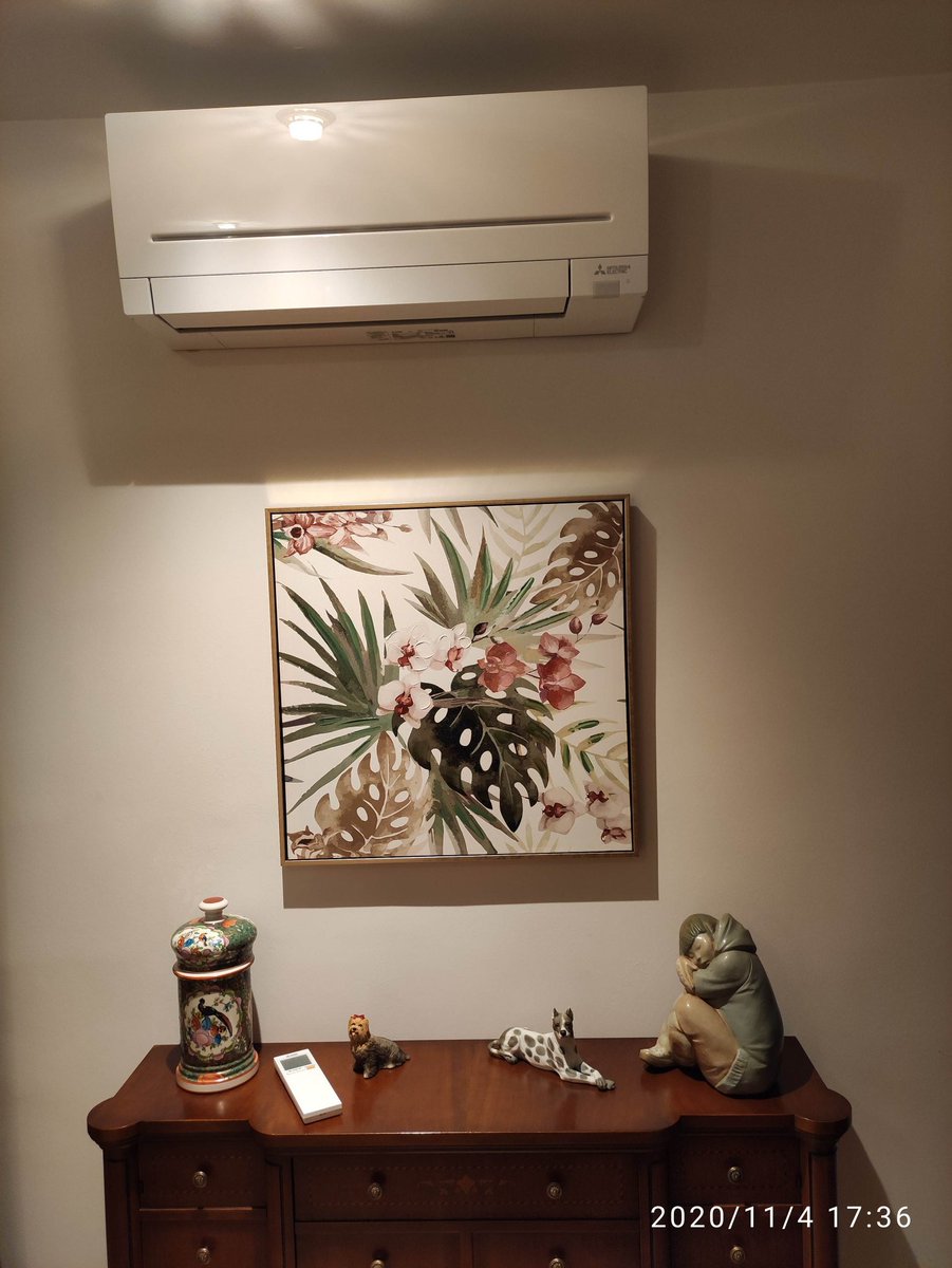instaeco's tweet photo. Instalació de equips @MitsuElect  a sant quirze del Vallès. https://t.co/EepRFi0G75