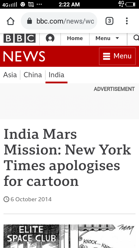 And last but DEFINITELY NOT the least....BBC ki dukh bhari reporting. (6/6)