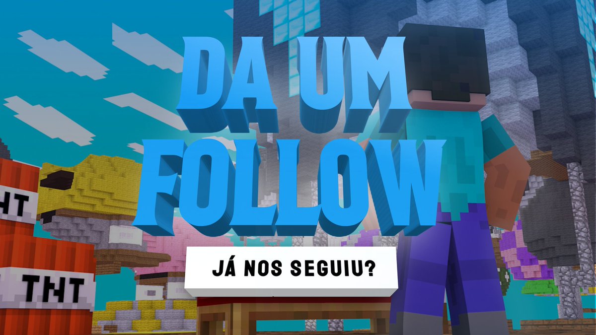 💬| Tá esperando o que pra nos seguir?
Segue ai, você vai ficar sabendo de todas as novidades, olha que vem coisa boa por aí, você não pode perder!

#MINECLUBE