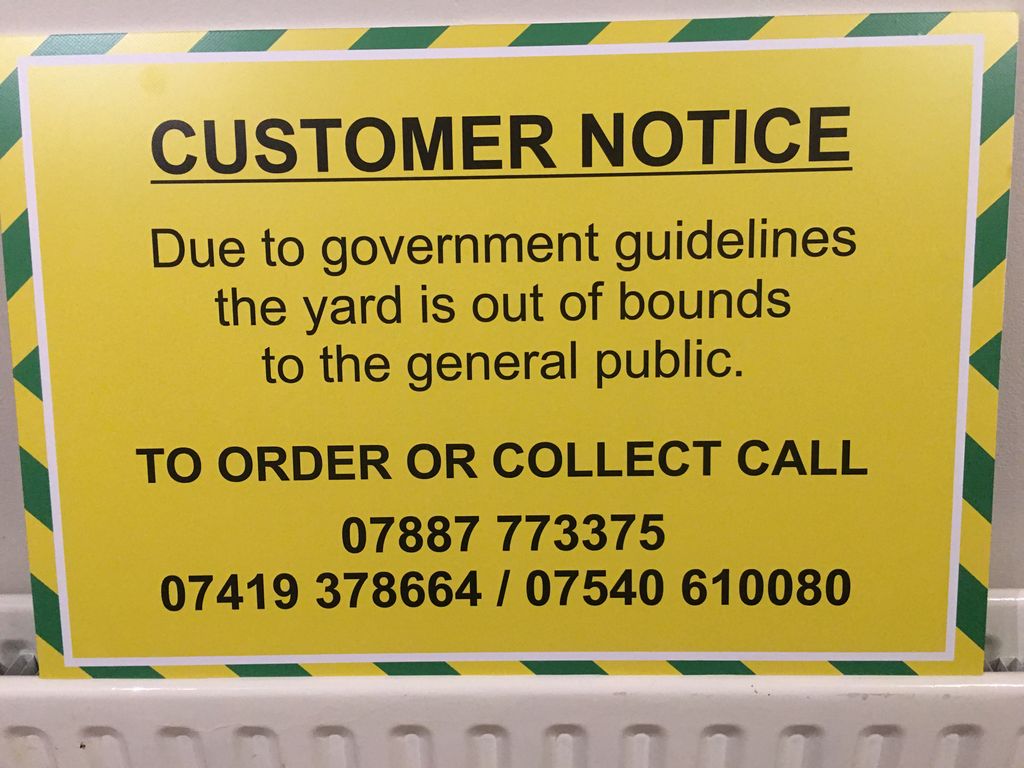 Bespoke Covid notices, banners, stickers, leaflets all available to order. Collection can be arranged from our Covid safe collection point.