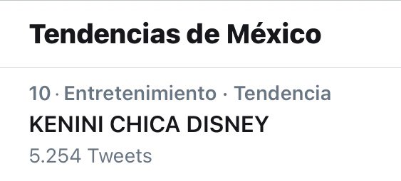 KeninisMx's tweet image. Ya somos TT ✨

KENINI CHICA DISNEY