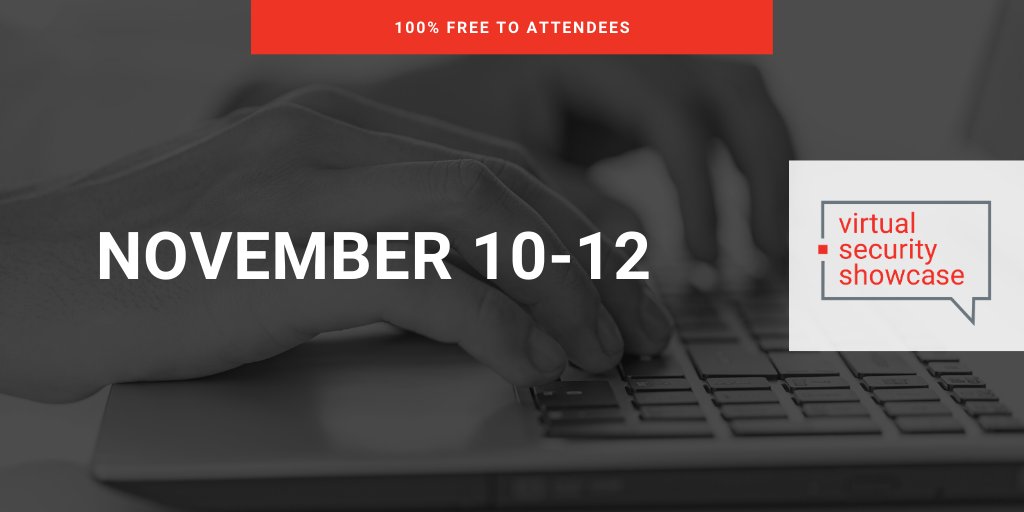 VSecurityShow's tweet image. Meet up with the security community and find out what’s new at the Virtual Security Showcase – the expo for a new world. Click to register! #VSS2020 #SecurityShowcase #VirtualSecurityShowcase

buff.ly/3bPfGzK