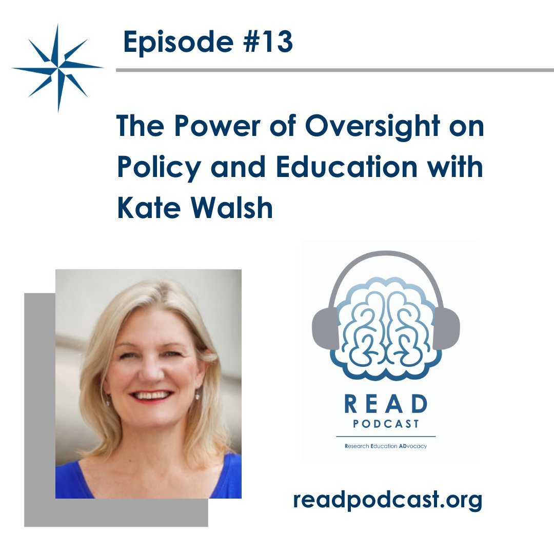 TheWindwardInst's tweet photo. Listen now to Episode 13 of the READ Podcast "The Power of Oversight on Policy and Education with Kate Walsh." Full episode and resources available at https://t.co/81of15b2fp or download on your favorite podcast platform @nctqkate @NCTQ #readpodcast https://t.co/AB05ahJOGD
