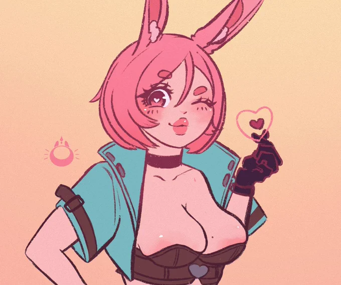 @RizDraws super cute OC! Thank you so much for your 3 kofis 🐰💞 
