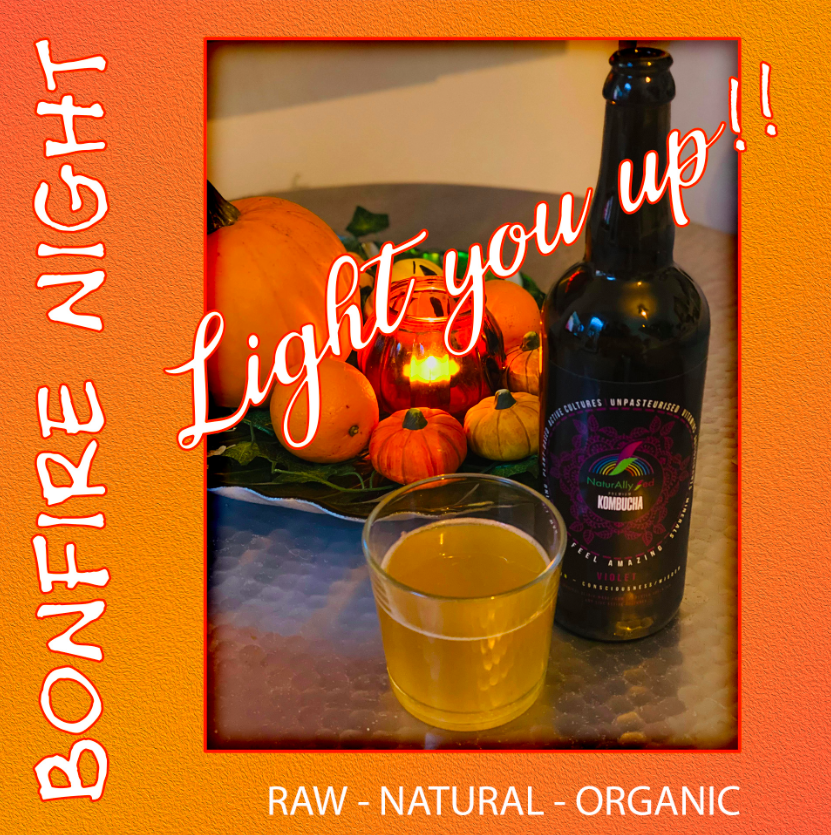 NaturallyFedUK's tweet photo. This Bonfire Night, find your sparkle with Naturally Fed Kombucha!
Shop now => https://t.co/voXSrPj5nM
Please consider skipping fireworks this year, so our animals can feel amazing too.
#naturallyfed #feelamazing #kombucha #naturalhealthlab https://t.co/LuT4hdfAKX