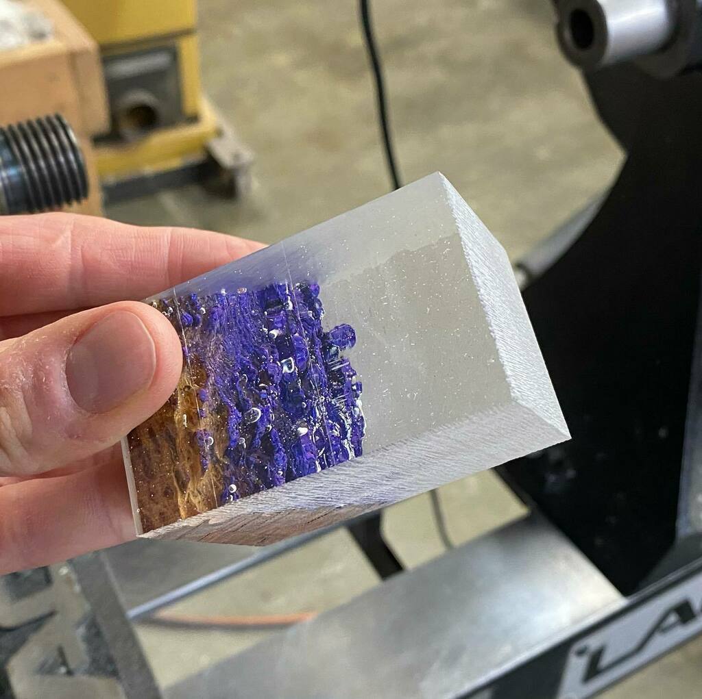 Resin_Werks's tweet photo. Going to turn up one of the salvaged blanks on the livestream today. Can’t wait to see how it turns out!
Starting at 3pm pacific time on my YouTube channel. See you there!
#
#resinandwood #salvageoperation #woodturning #resinturning #resinblanks #winest… https://t.co/ZviIr2xheJ https://t.co/fn4ckmzkHr