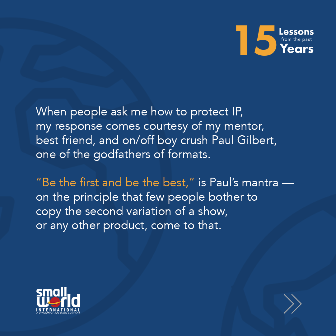 SmallWorldIntl's tweet photo. And now for a much-needed break from the day's news, here's Tim's Lesson 8: First Is Best https://t.co/kRZcB508Jm
