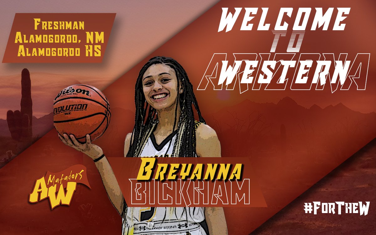 Welcome in a versatile wing from New Mexico!
Welcome to Arizona Western Breyanna Bickham!
#ForTheW #MatadorMade #GreatDayToBeAMatador