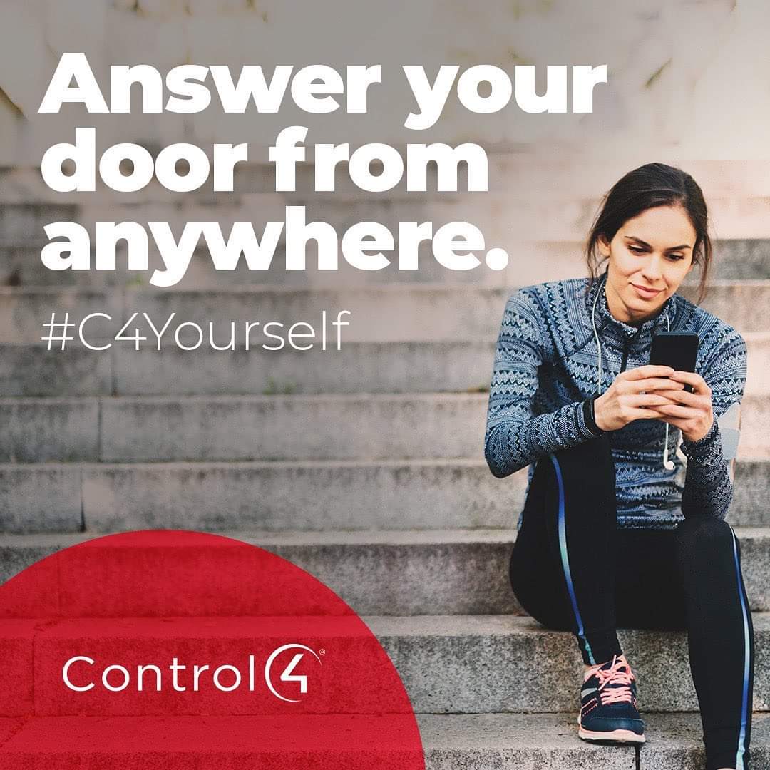 NobleAudioVideo's tweet photo. You can’t take your front door with you, but you can take peace of mind with you wherever you go with Chime, Control4 and Noble Audio &amp; Video.
Call us at 317-900-0911 https://t.co/P0bddDgVFZ
