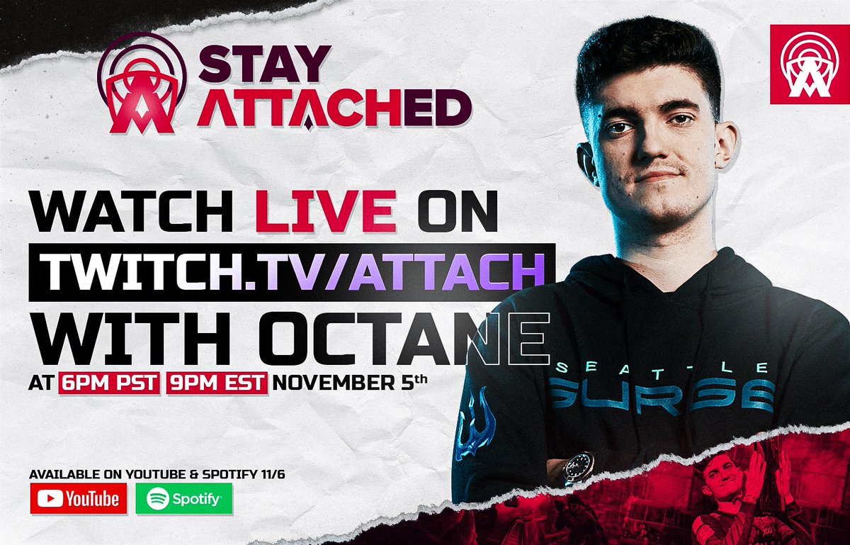 Attach's tweet photo. The @OctaneSam episode tomorrow.

Reply with your Best questions for Sam! https://t.co/wnvyIQdukv
