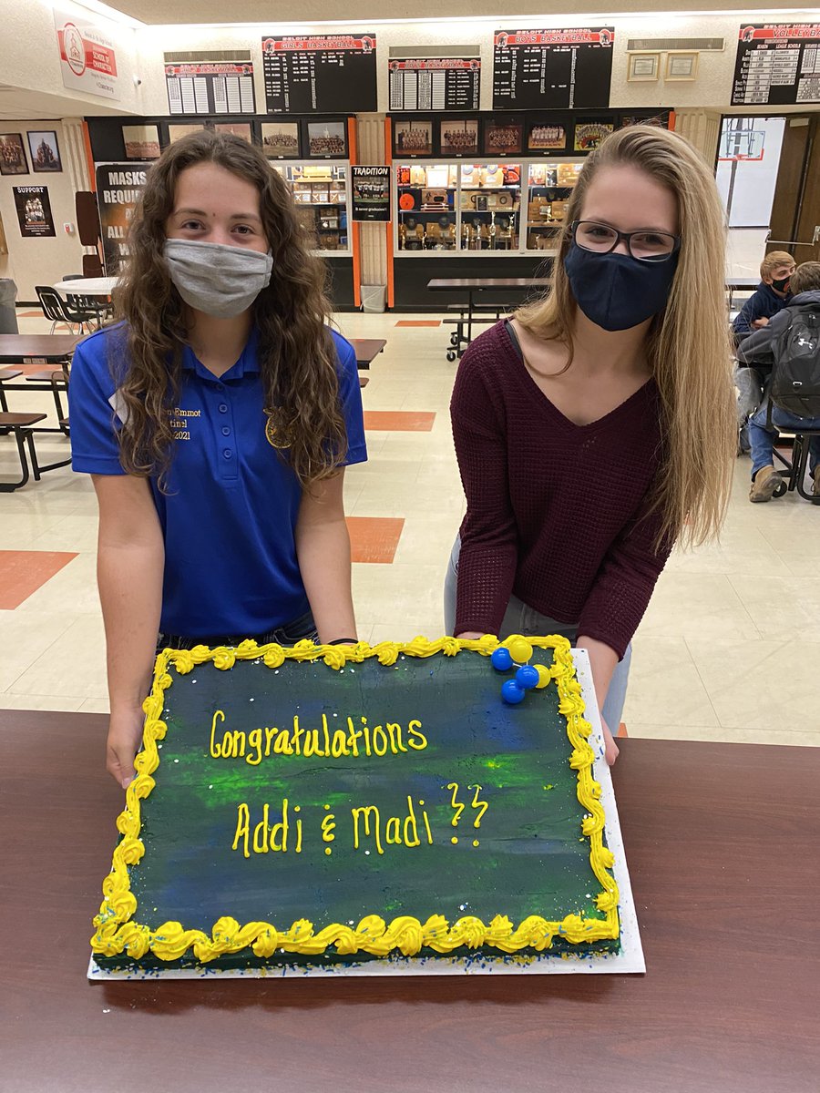 the_irish_aggie's tweet photo. Just announced- Addison Emmot and Madilyn Shaffer place 6th overall in the nation in the National FFA Agriscience Fair- Division 4 Animal Systems!! Way to go, girls! #tpod #BeloitFFA https://t.co/Z1x114TcFO