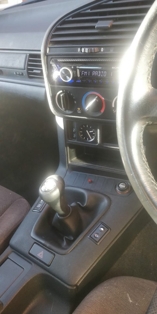 LaurenDunican's tweet photo. #ForSale
BMW 3 Series 318 1994 1.8 Petrol
82K miles MOT expires Jul 2021
slight rust on rear wheel arch, dent on front grill, front window regulators need replacing on both sides. Good condition for its age.
#BMW #BMW3SERIES #BMWforsale #GuildfordBMW #classicBMW #stillaclassic https://t.co/q6sOUWdNct