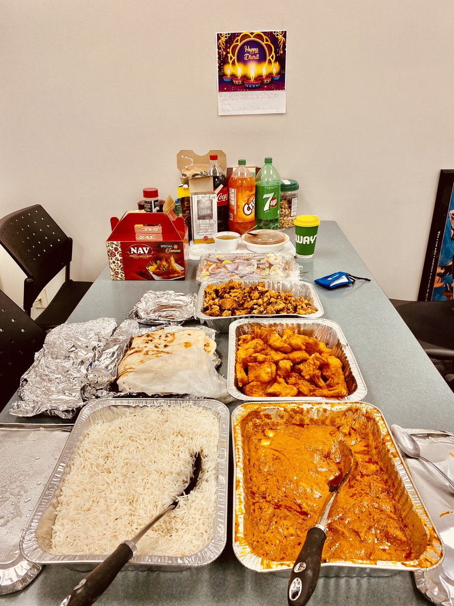 Celebrating Fiscal New Year &amp; Showcasing our beautiful multiculturalism, #happyDiwali from TeamBMO Champlain. Thank you, Vina for the lovely treat! #proudtoworkatBMO #Bmogrowthegood <a href="/lifeatbmo/">Life at BMO</a> <a href="/kitamura_james/">James Kitamura</a> <a href="/robparrott2801/">Rob</a> <a href="/sasha_mori777/">Alexandra Sasha Mori</a> #BMOBCY rocks!