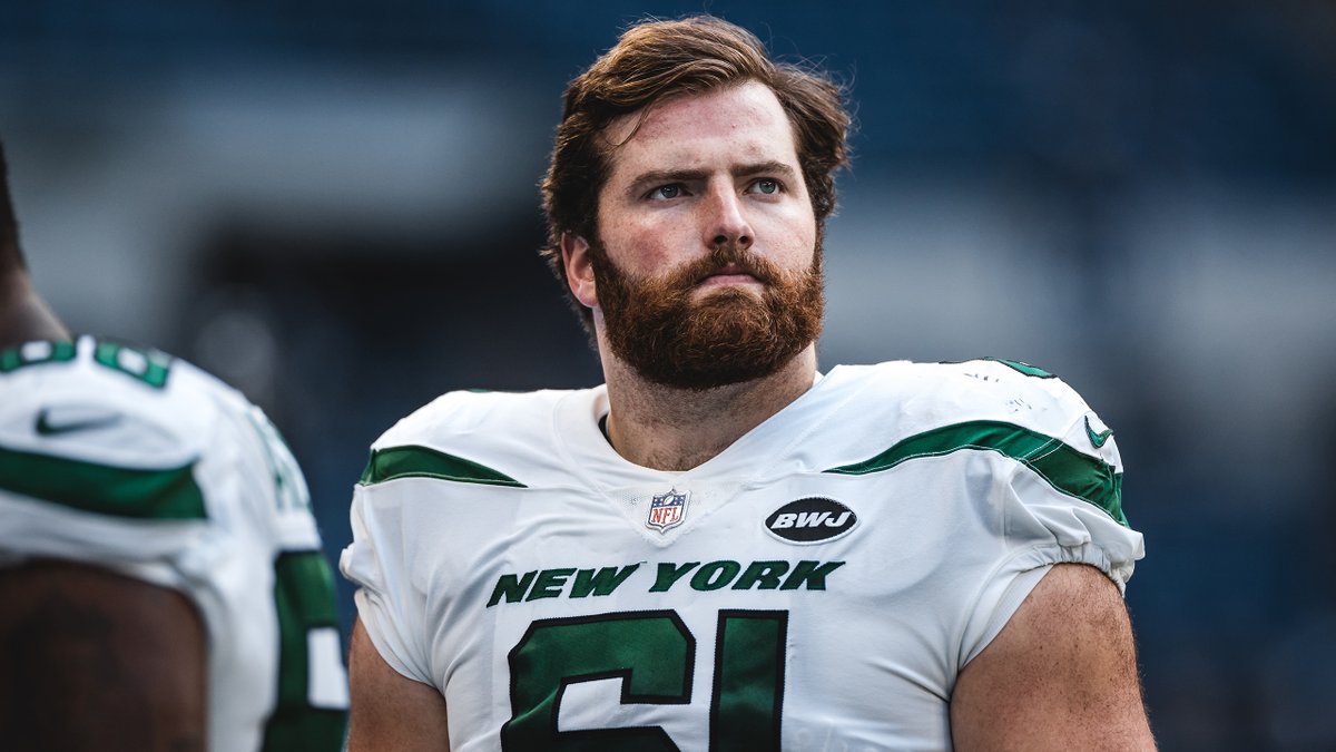 nyjets's tweet photo. We've signed OL Jimmy Murray to the practice squad. https://t.co/3brDIPW1Ih