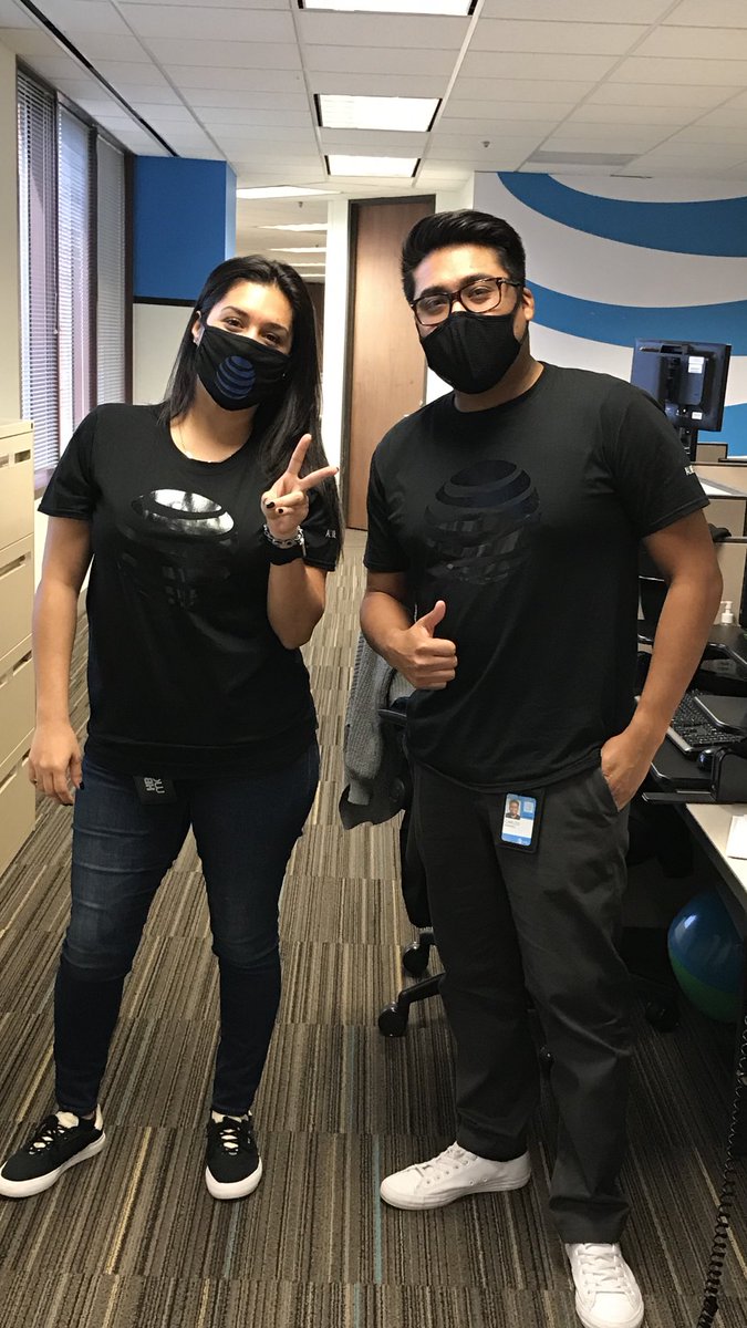 EvelynR_TX's tweet photo. Sporting our exclusive tees with #Tugglenation From your only Internal Latin Language sales group - DMDR en Espaรฑol!! #wishingyyouwell
#TeamRoberson #TuggleNation @DMDRrichardson @anthonyetuggle @BJTaylor_5 #LifeAtATT @ATTย @jen_txs @banks_dvb @dahnahull https://t.co/JpSlzONGvU