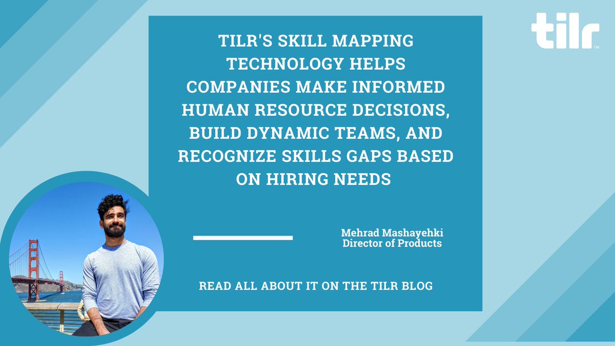 🚨blog drop🚨 Our Director of Products, Mehrad Mashayekhi, discusses the pitfalls of #talentacquisition, citing a <a href="/SHRM/">SHRM</a> study that shows just how time-consuming and costly it can be for companies. tilr innovations such as 'skill mapping' are here to help:

tilr.com/blog/2020-11-0…