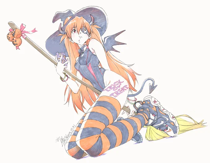 大遅刻…もう全部終わっとるで;:#いいおしりの日 #競泳水着の日#ハロウィン 