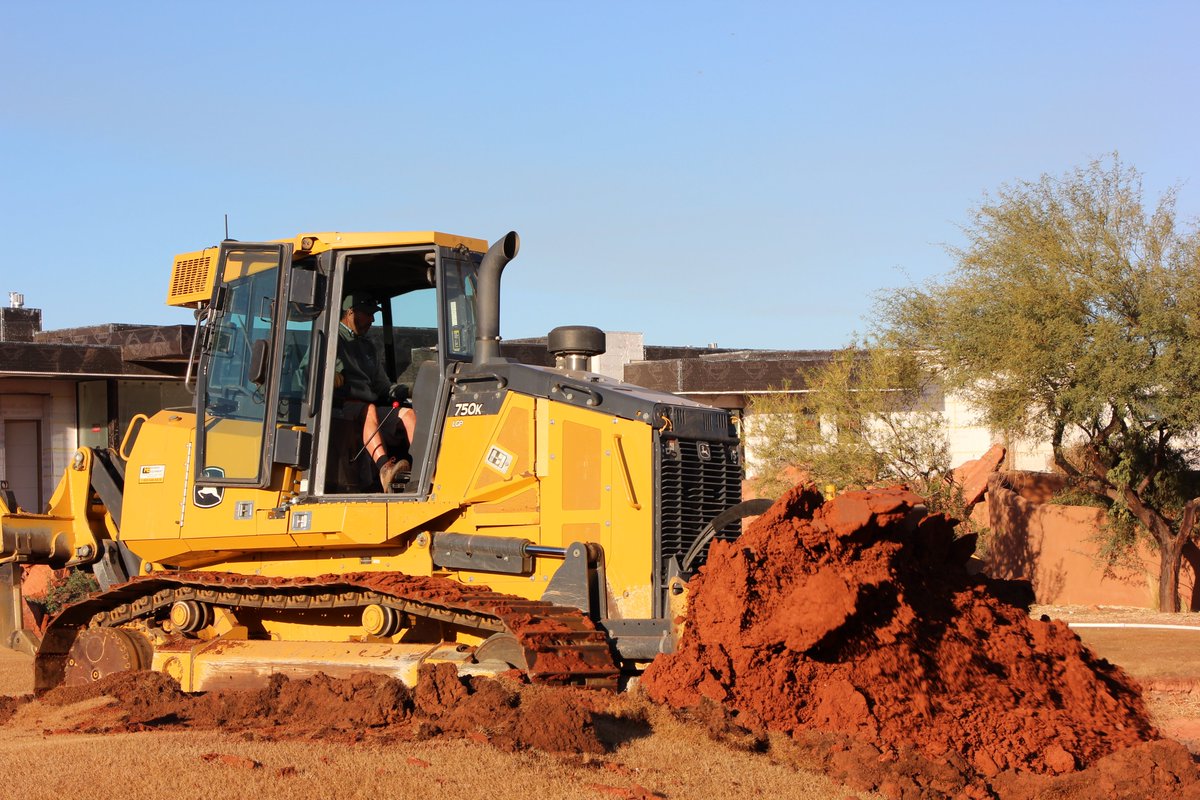 And so it begins......our long awaited renovation began today as they started with tilling the ground, installing a new pump and dreding the lake on hole #3. What an exciting time to be a part of the Entrada experience. ⛳️