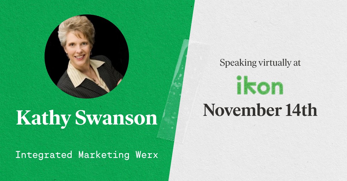 SAMarketer's tweet image. What an honor to be speaking next week at #IKON2020 on "Innovation Born Thru Crisis:  Exciting Ways to Use Zoom"!

You can grab your virtual ticket today at lj643.isrefer.com/go/ikon2020/Ka…