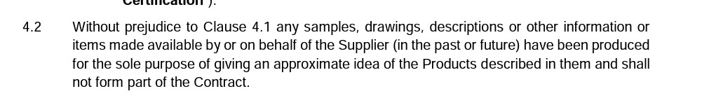 Can I ask, please, whether these terms, in the £252m contract with Ayanda, brokered by a Board of Trade adviser, were standard, please: /2