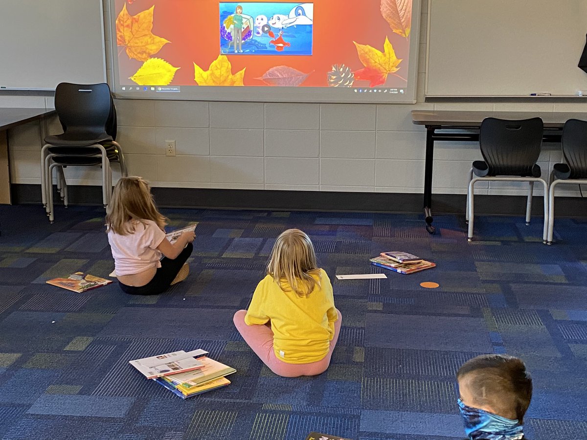 THeino's tweet photo. When making new lessons, it’s always nice to have a group to give opinions. 1st Ss @MVWolves gave today’s story a thumbs up! @MuskegoNorwaySc @JeffPetersen67 https://t.co/Q6B6h65YOl