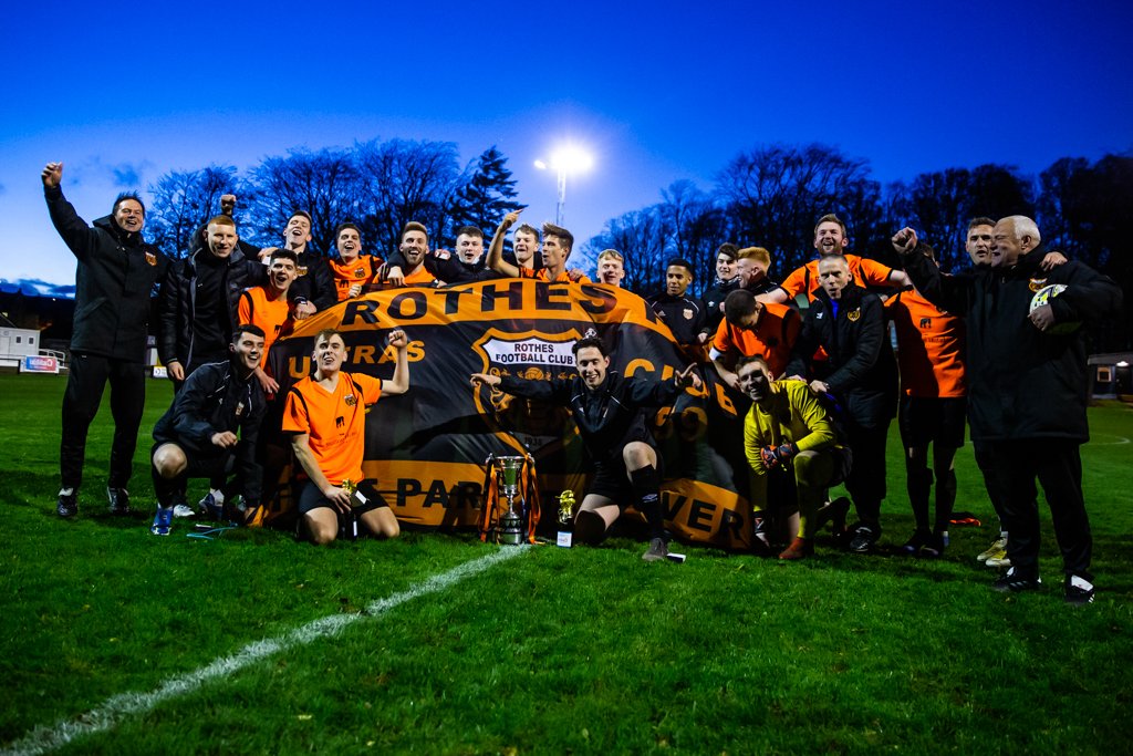 EyesToTheGround's tweet photo. A couple of pictures I took at Saturdays Highland League Cup Final featuring the winners @RothesFC. Hope you like them. https://t.co/yCR2I7Fez8
