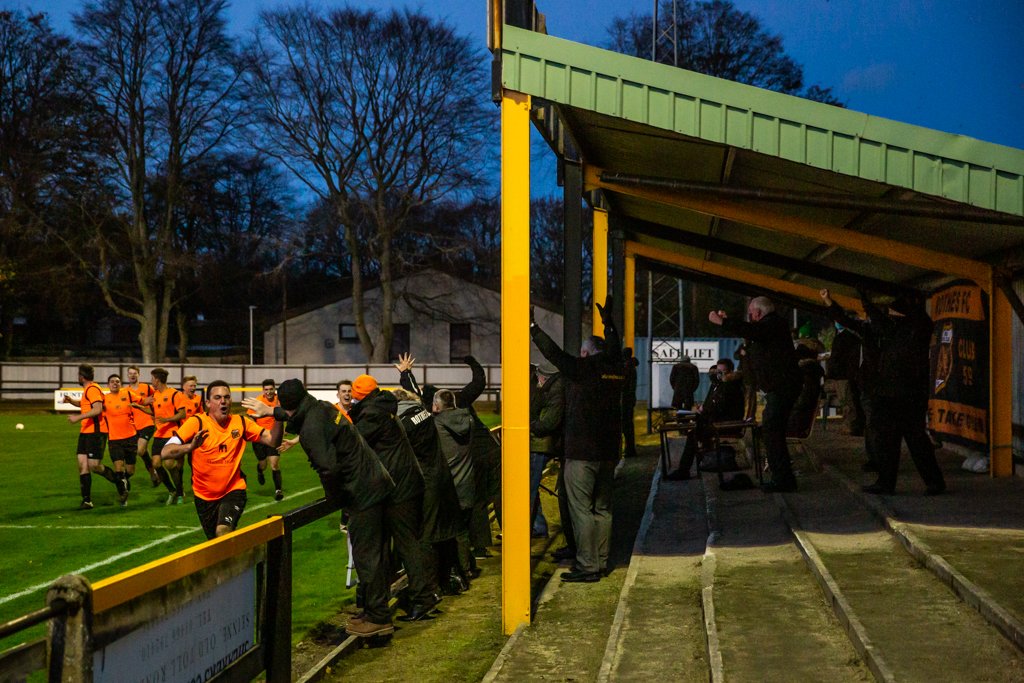 EyesToTheGround's tweet photo. A couple of pictures I took at Saturdays Highland League Cup Final featuring the winners @RothesFC. Hope you like them. https://t.co/yCR2I7Fez8