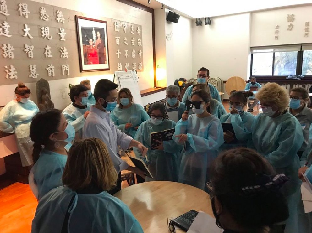 TzuChiUSA's tweet photo. After completing their 3rd training this weekend, we are confident that volunteers from Brigada de Esperanza NY & Club Guerreras will bring our #See2Succeed ๐ program to success at our #TzuChi #VisionMobile outreaches on 11/8 & 11/15. Stay tuned! #VisionForAll #TodosPodemosVer https://t.co/rTNnIO2MGv