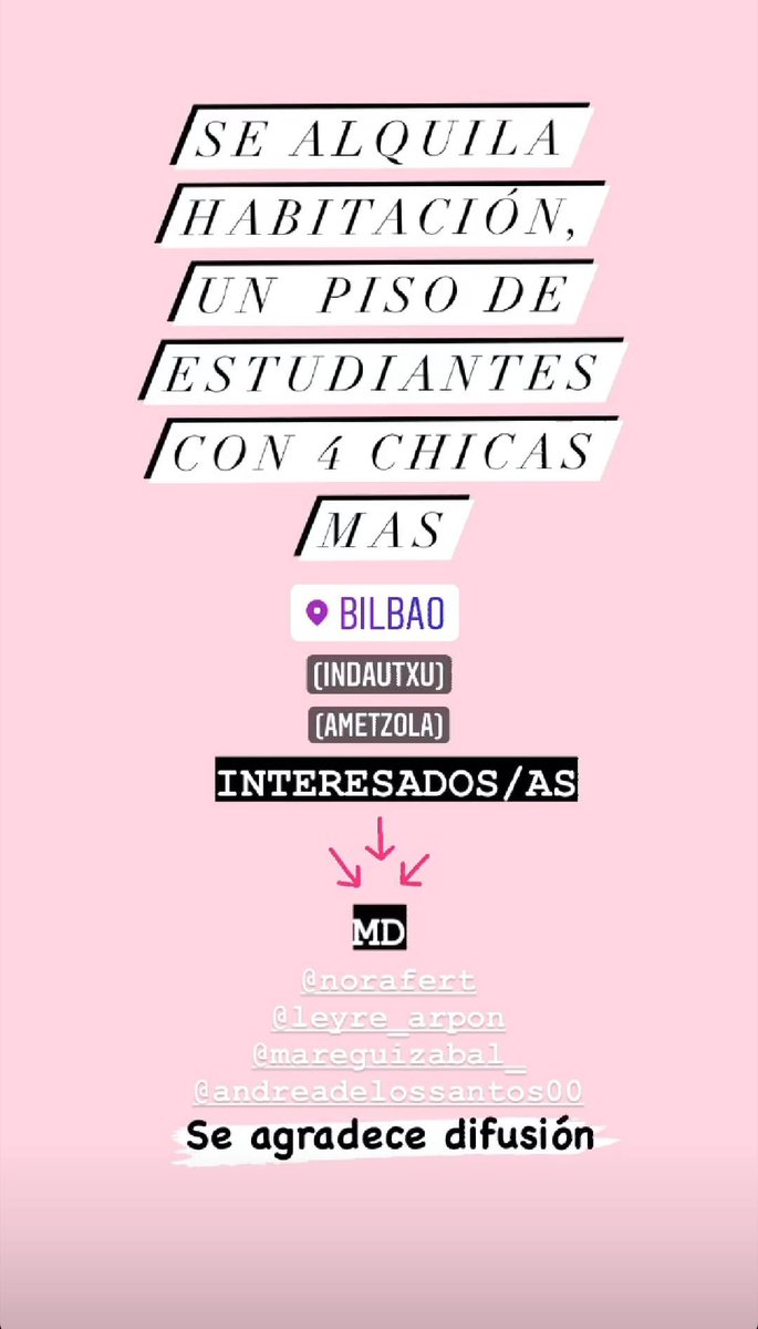 sara_ezq's tweet photo. Unas chicas monísimas, lgtbfriendly buenas cocineras, responsables.... en fin un chollo
Compartan😉 https://t.co/oO0gHF2V3f