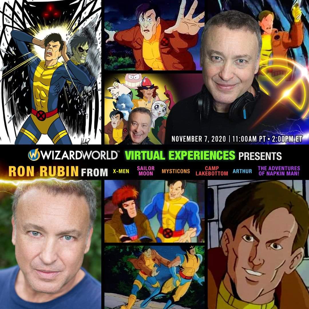 FANEXPOHQ's tweet photo. Join #RonRubin THIS SAT (Nov 7) 11am PT / 2pm ET & tune in to #XMENVirtualExperiences
Virtually attend sessions on comps & mobile.
Enjoy a FREE panel! Participate in personal live & recorded videos, get photo ops & autos w/ additional purchases.
🎟️https://t.co/2BOc0Wokyy https://t.co/8EqvhPZR82