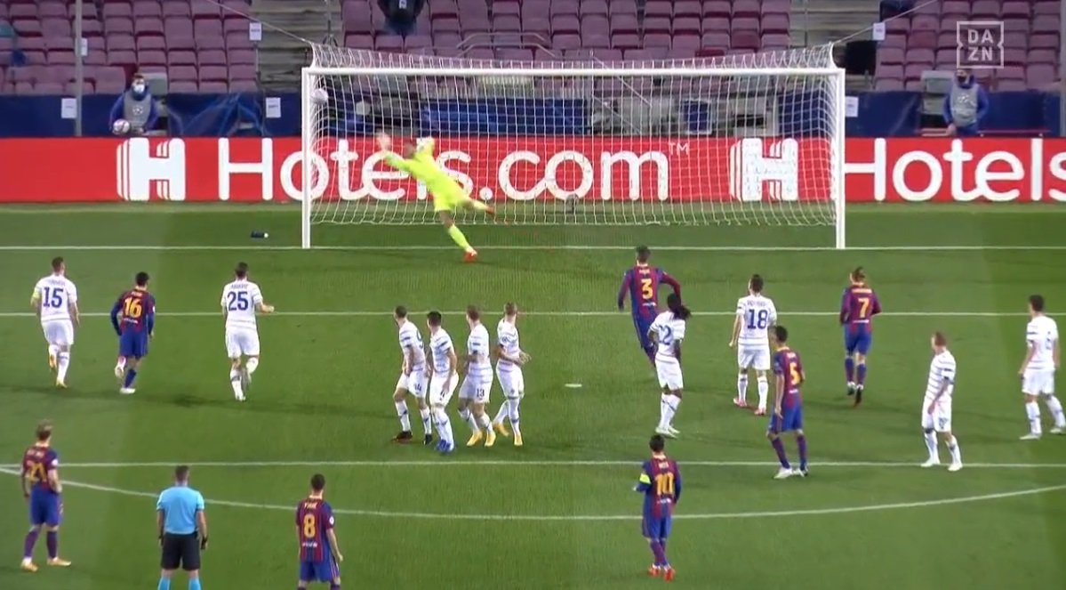 abasu4ever's tweet photo. Ruslan Neshcheret, 18yo, had played just 1 game prior to this match (due to the Coronavirus situation at Dynamo Kiev).
Then he faced Lionel Messi & became Prime Manuel Neuer as usual.
My frustration can't be expressed through words anymore. F*** 2020.
#BARDYN #BarçaDynamo #UCL https://t.co/oQLgzKc1fx