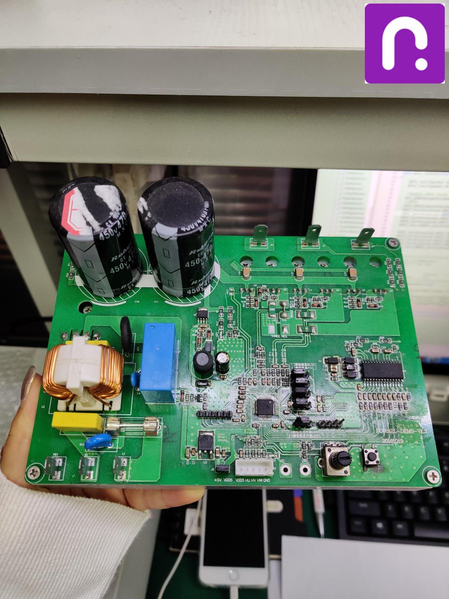 Some big caps from @next_pcb
NextPCB does DLP silkscreening process as the solder mask
Check out the offer
—
Check out our offer:
$10 coupon for new register
First 2-layer 100 by 100 mm PCB - 0$
4-layer PCB - 12$
—  
#pcb #pcbassembly #pcbmanufacturer #pcbfactory #diyelectronics