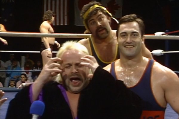 Classic photo of the #VarsityClub #KevinSullivan #RickSteiner #MikeRotunda