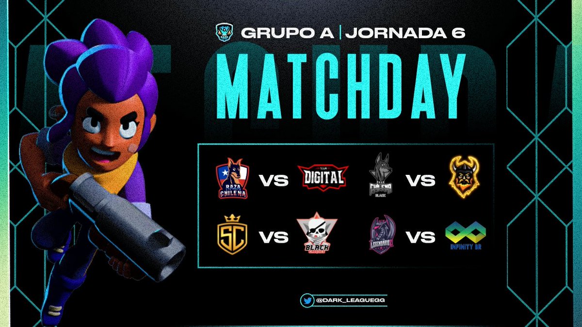 GRUPO 🅰️ • JORNADA 6️⃣

La noche de hoy les traemos los ultimos dos enfrentamientos del grupo A, estaremos en directo sintonizando estos grandiosos encuentros.

1️⃣ <a href="/razablack2/">RazaBlack</a> 🆚️ <a href="/VikingosGamers/">𝙑𝙄𝙆𝙄𝙉𝙂𝙊𝙎 𝙂𝘼𝙈𝙀𝙍𝙎</a> 
⏰ 21:00 HRS 🇦🇷

2️⃣ <a href="/LegendarioZ_GG/">LegendarioZ</a> 🆚️ @Infinity_GM_
⏰ 22:00 HRS 🇦🇷