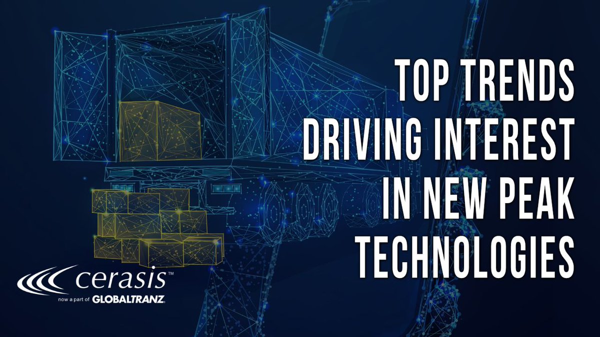 In this episode of Talking #Freight, we discuss the top trends contributing to new peak technologies.

So, Let’s Talk – #PeakSeason #Technology #Trends

buff.ly/32ewCgj