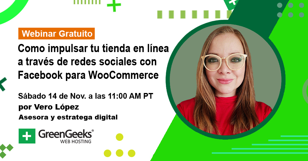goGreenGeeks's tweet photo. Seminario web gratuito: ¿Quiere aprender a usar Facebook para impulsar su sitio WooCommerce? Nuestro seminario web le dirá todo lo que necesita hacer para lograrlo. ¡Regístrate ahora!https://t.co/RiDIdOtAyh https://t.co/fIkG5dnlNc