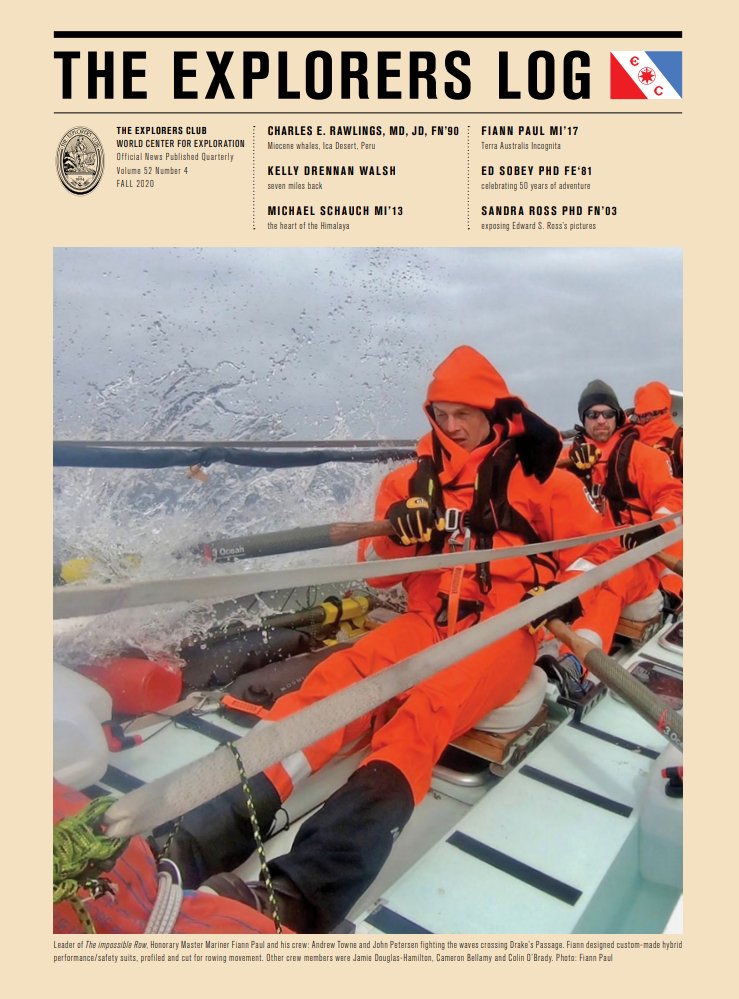ExplorersClub's tweet photo. Members,
Do you want to find out the latest news about the Club and members across the globe?
Whether it's the latest expeditions or chapter news, you can keep up-to-date with the #ECLog! The Explorers Log is available both in print and digital versions. #ExplorersClub https://t.co/D2TeneKMFc