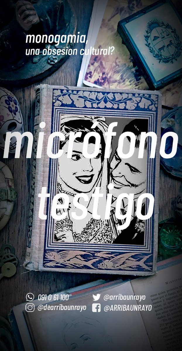arribaunrayo's tweet photo. La raza humana tiene una obsesión (y no es la 6ta): La Monogamia.
Excelente #MicrofonoTestigo del dia de hoy.
Aca lo tenés!!! 👇🏻👇🏻👇🏻👇🏻👇🏻
https://t.co/7aRa2IZmYH https://t.co/o4HoF7s8nv