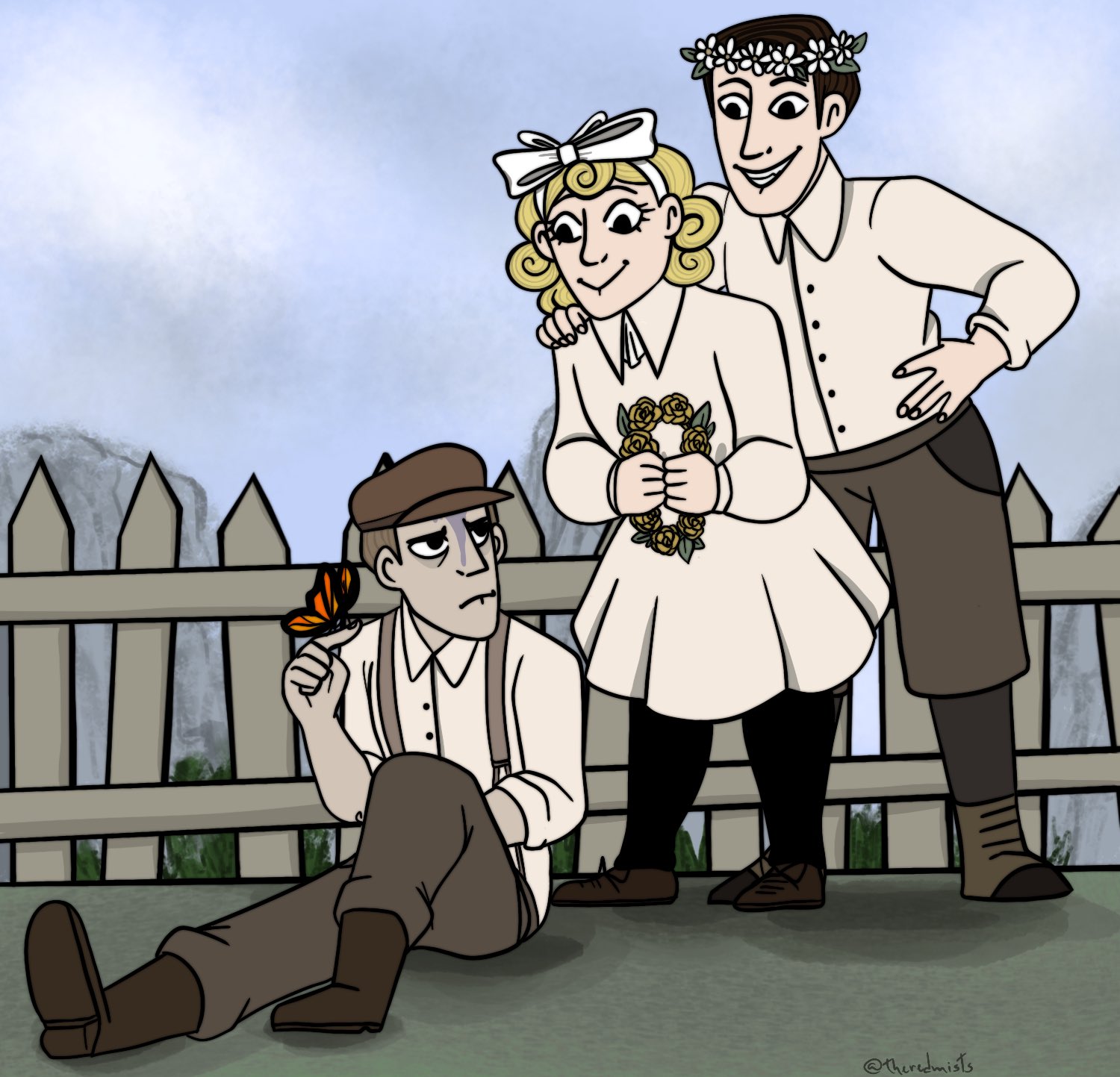 Rita ! ❤️ on X: “it all comes down to roots” . . i did the sketch for this  looong ago, but i still quite like it so i finished it :) #