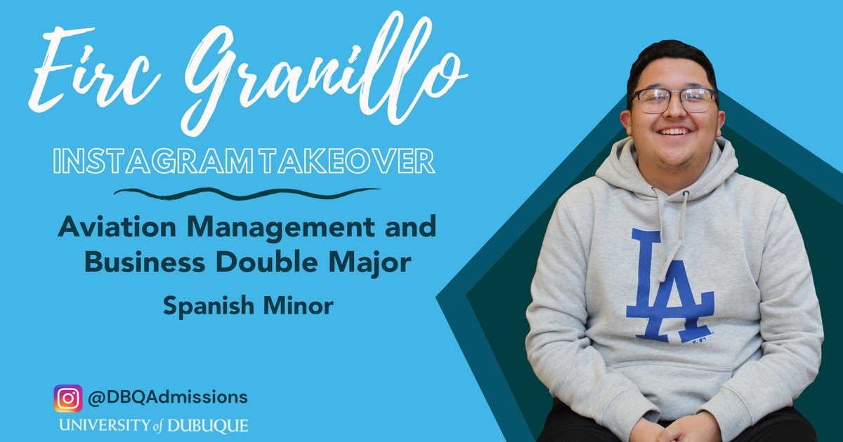 DBQAdmissions's tweet photo. #FutureSpartans, it’s time to learn more about Aviation Management! Tune in tomorrow, November 5, to take a glimpse of a day in the life of a Spartan. Eric Granillo will be taking over #UDubuque’s Office of Admission Instagram.📱 #IGTakeoverUD #IGTakeover https://t.co/AgjNs8Qfhw