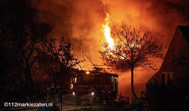 Uitslaande brand in woning Huijbergen - ..